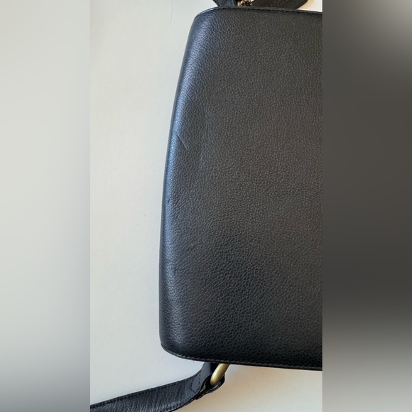 Coach Legacy Flap Crossbody Shoulder Bag Black Glove Tanned Leather Unisex Adult - Picture 5 of 16